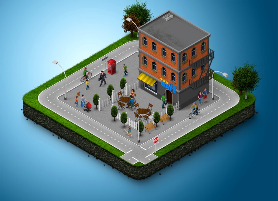 Icon town street