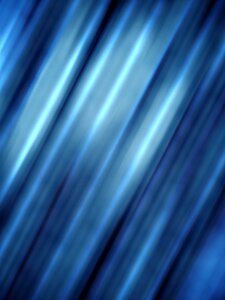 Blue silk curtain