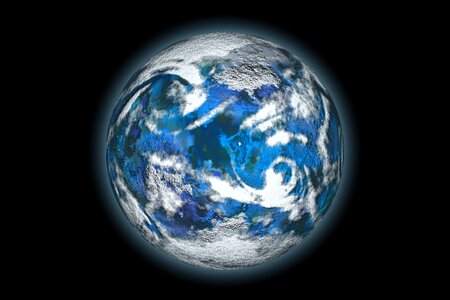 Surface space globe