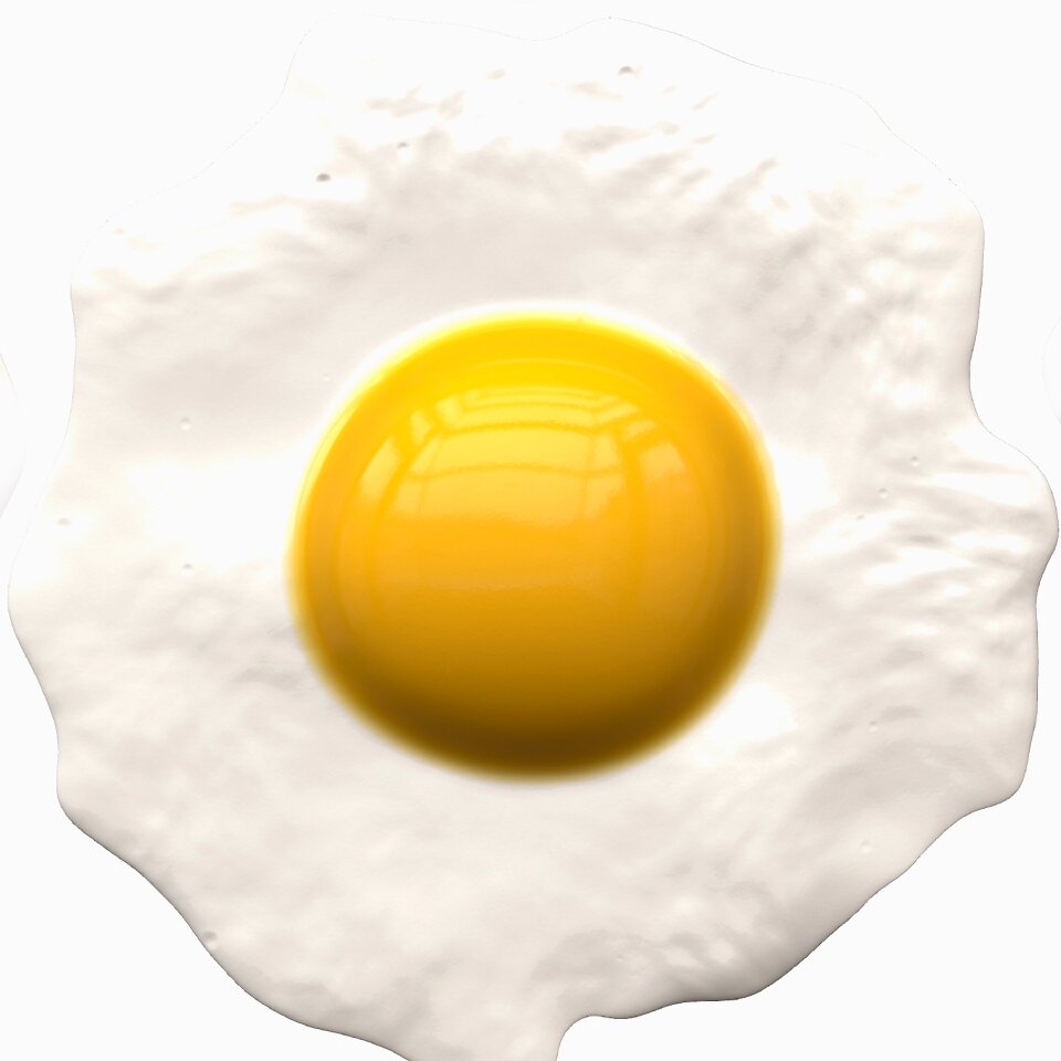 Yolk cook eat