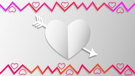 Red romance symbol