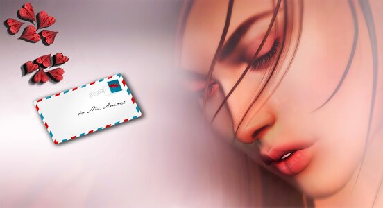 Vector love letter