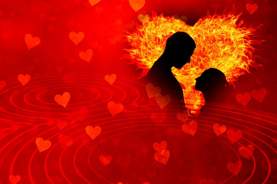 Lovers man flare-up