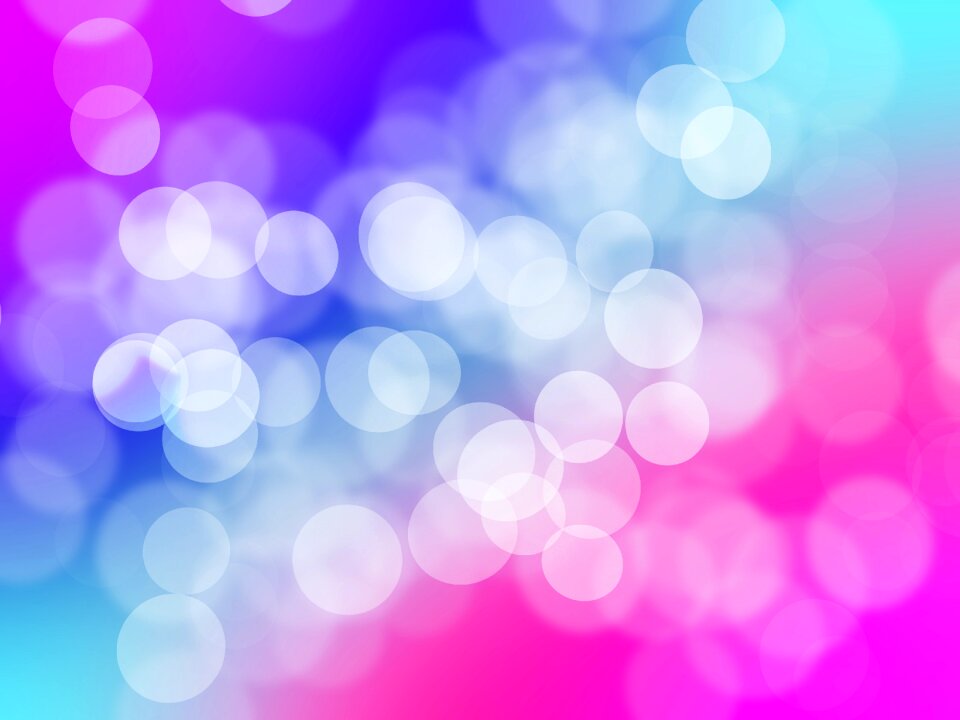 Pink blue purple