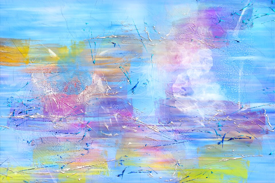 Watercolor vintage colorful