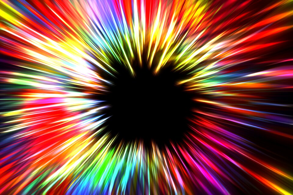 Lines explosion pop