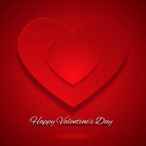Love valentine red