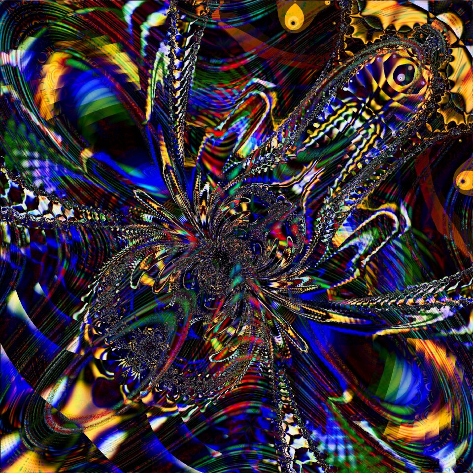 Fantasy abstract background