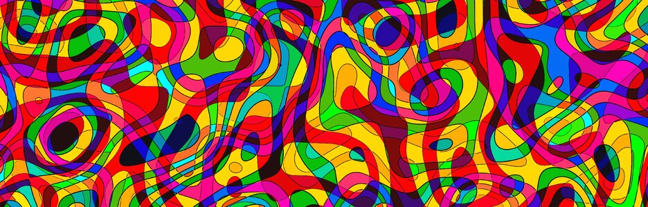 Colorful streak background