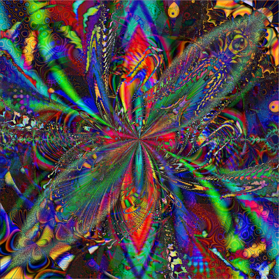 Fantasy abstract background