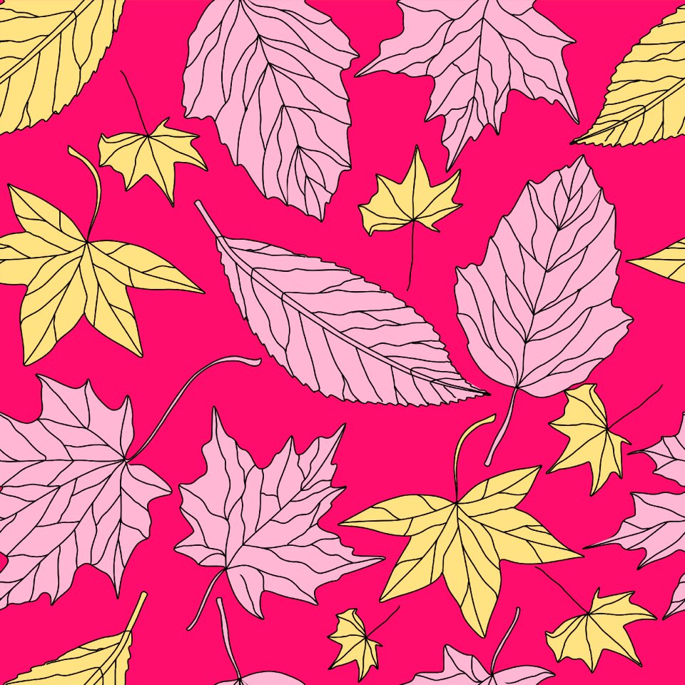 Nature leaves yellow