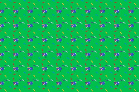 Wing beak pattern