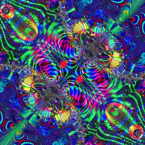 Fantasy abstract background