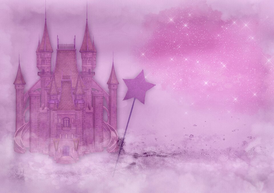 Clouds glitter star