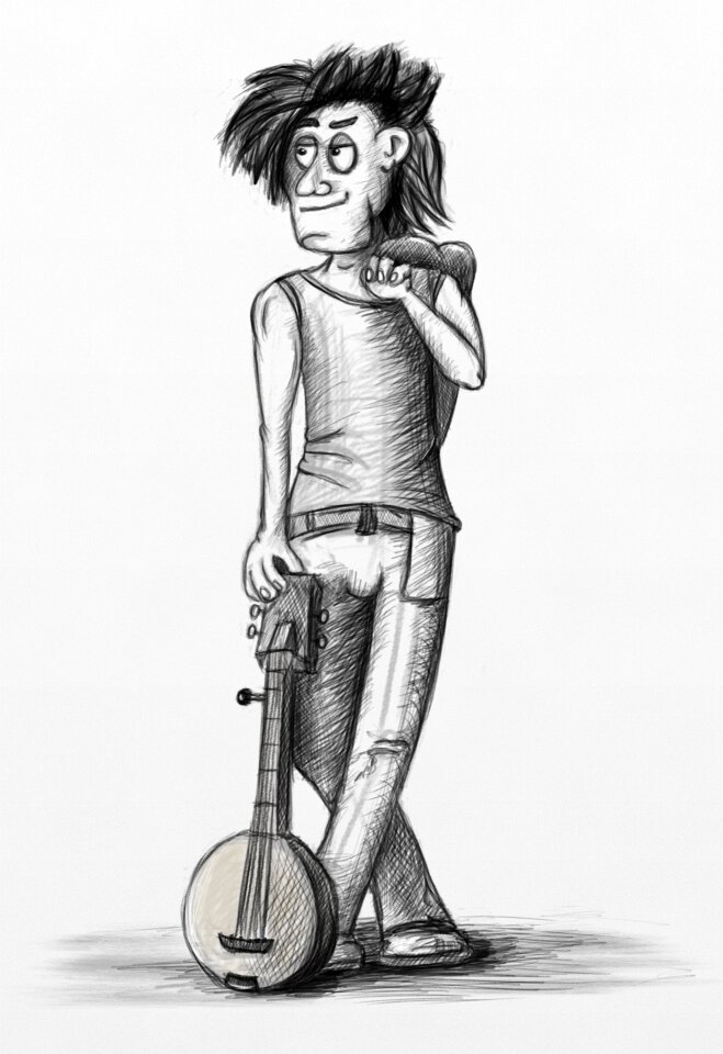 Bandit musician musical instrument