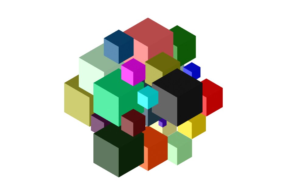 Block chain design geometric