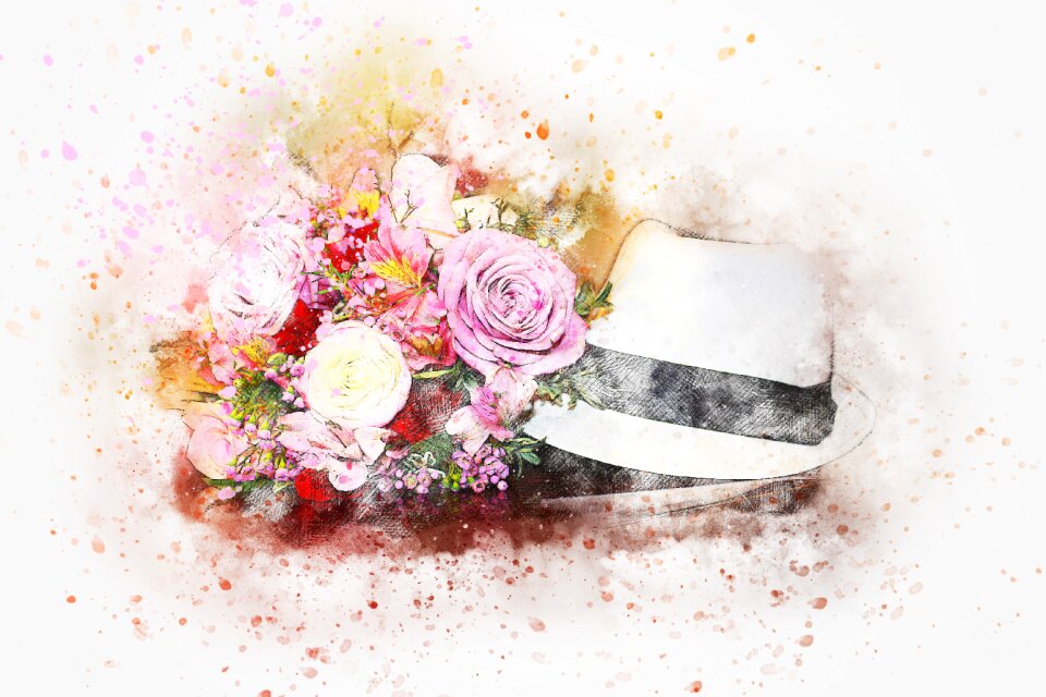 Bouquet art Free illustrations