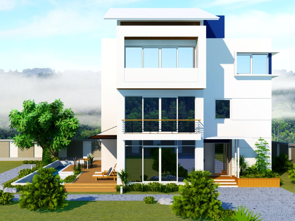 Architecture house outdoor
