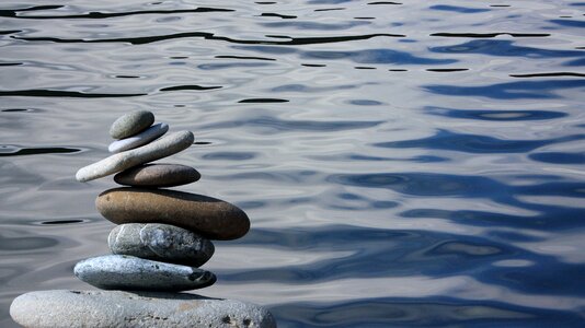 Stack rocks pebbles