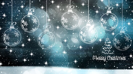 Happy holidays christmas decoration holidays