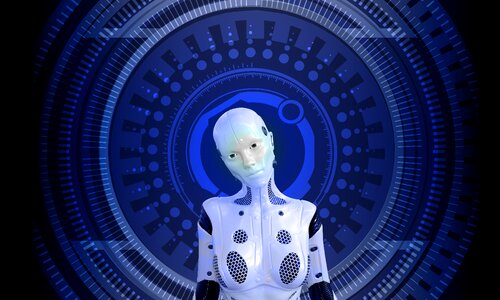 Futuristic science modern