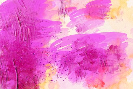 Watercolor vintage colorful