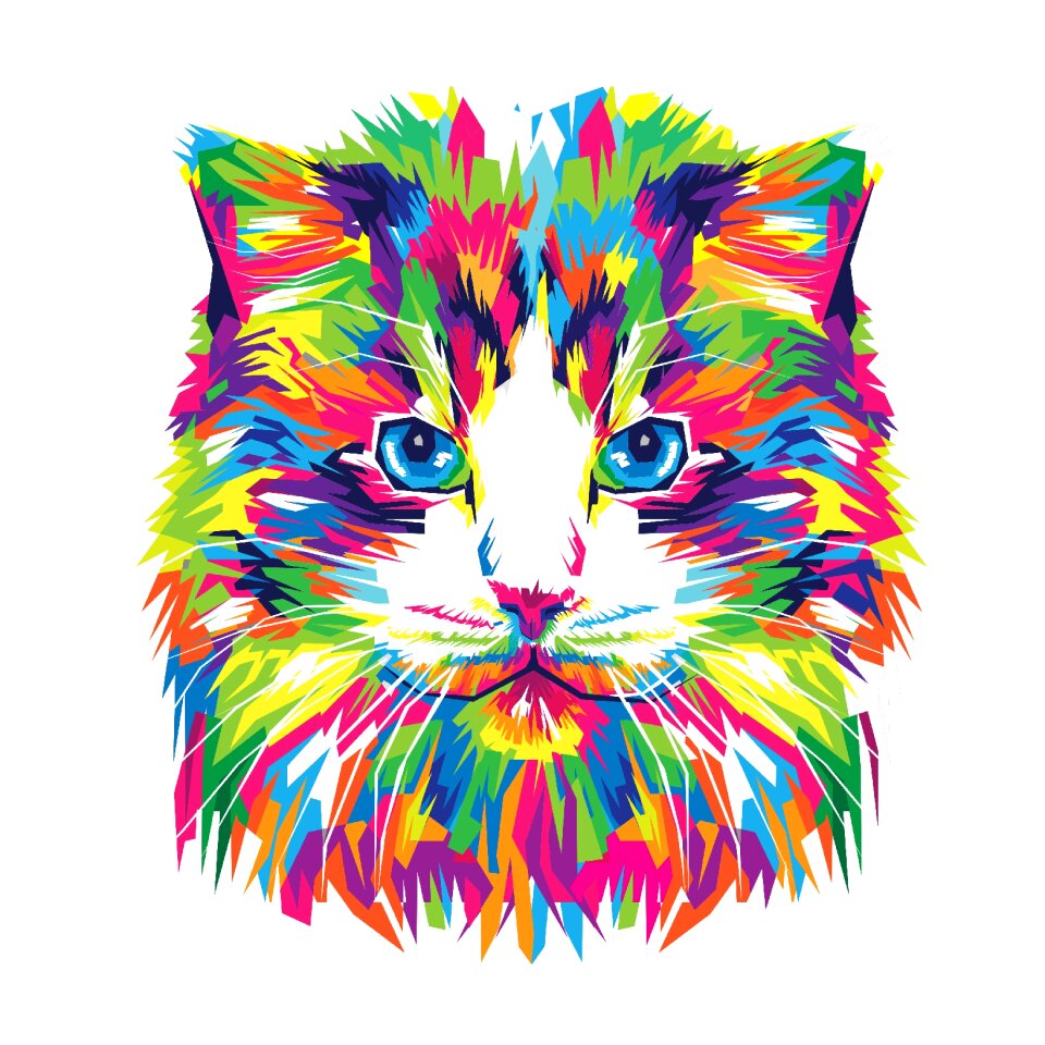 Kitten design animal