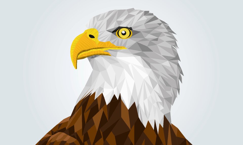 Bird head figure