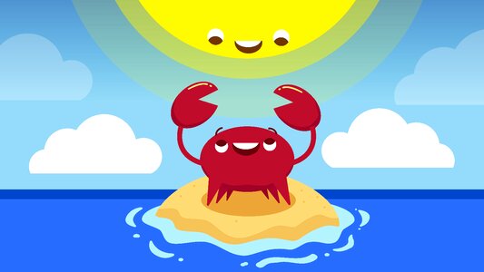 Beach animal sea