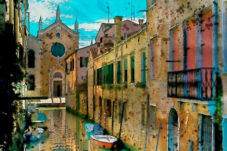 Landscape outdoors city