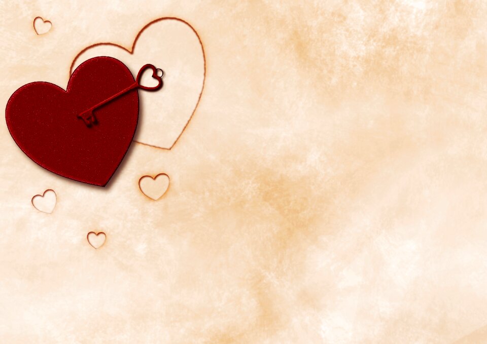 Map romantic background