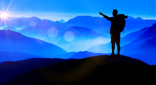 Light finger hiker