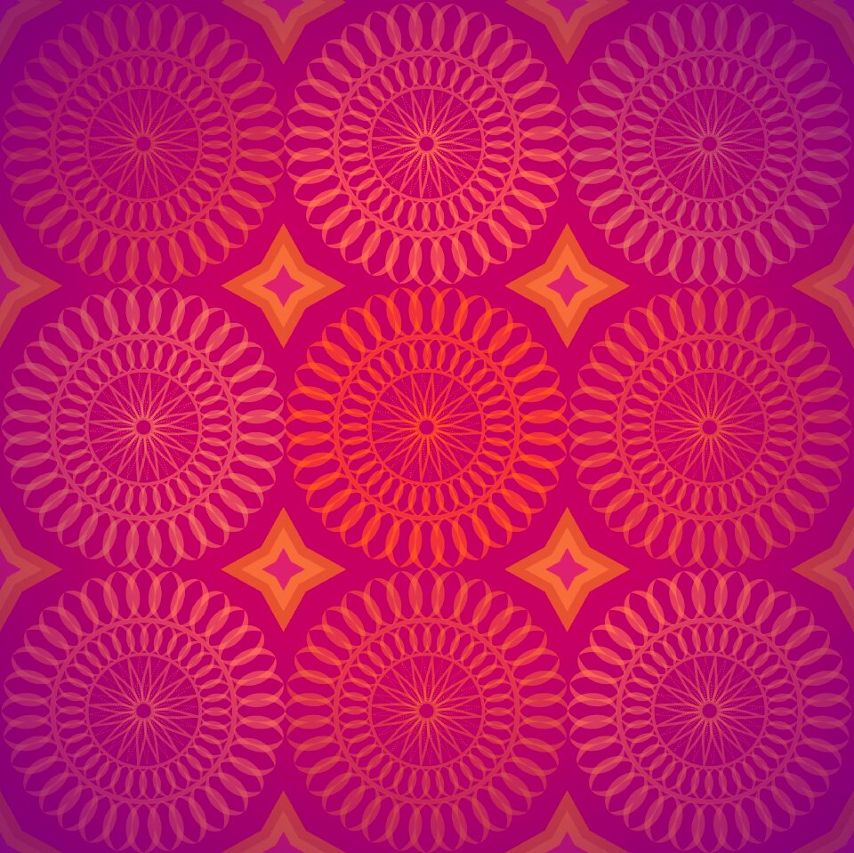 Mandala modern ethnic