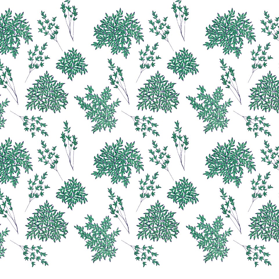 Pattern plants Free illustrations