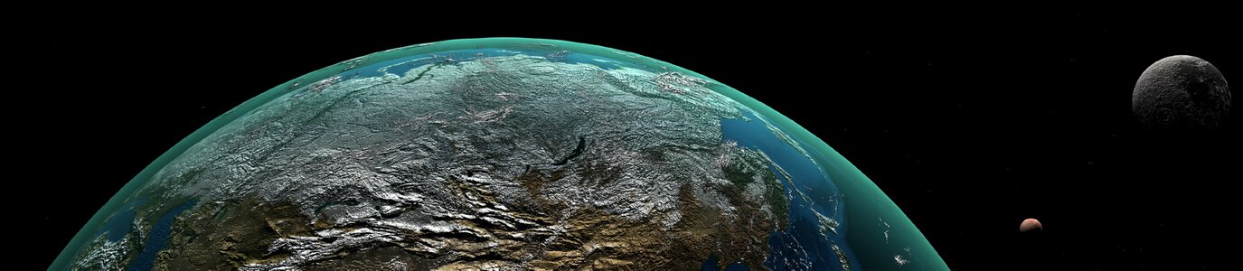 Space geography Free illustrations
