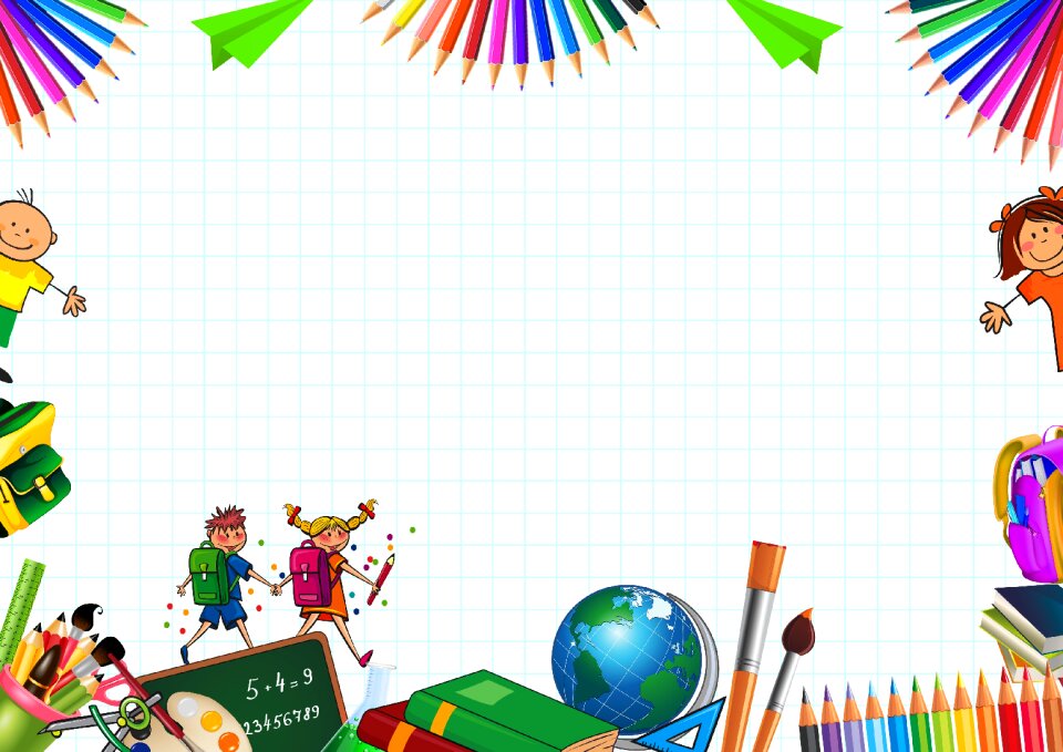 Globe board colored pencils