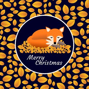 Fox animal decorative
