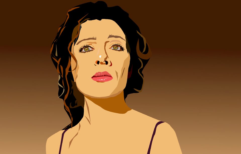 Beauty face person