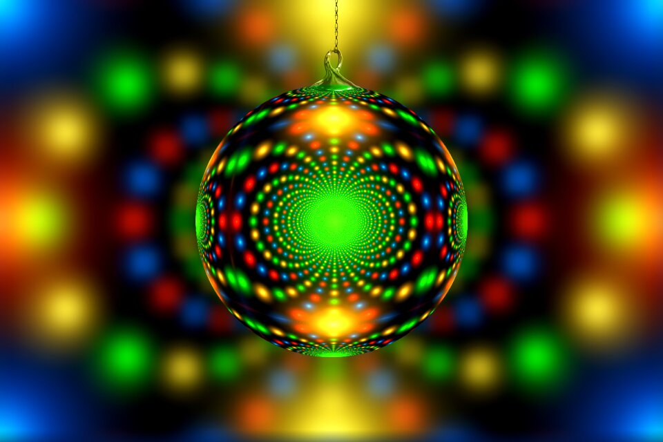 Symmetry pattern abstract