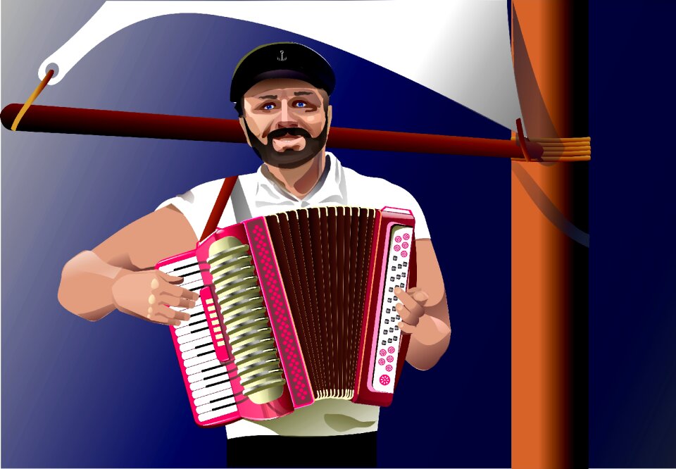 Accordion mast Free illustrations