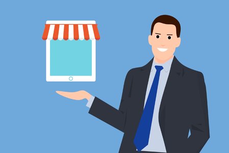 Technology market internet