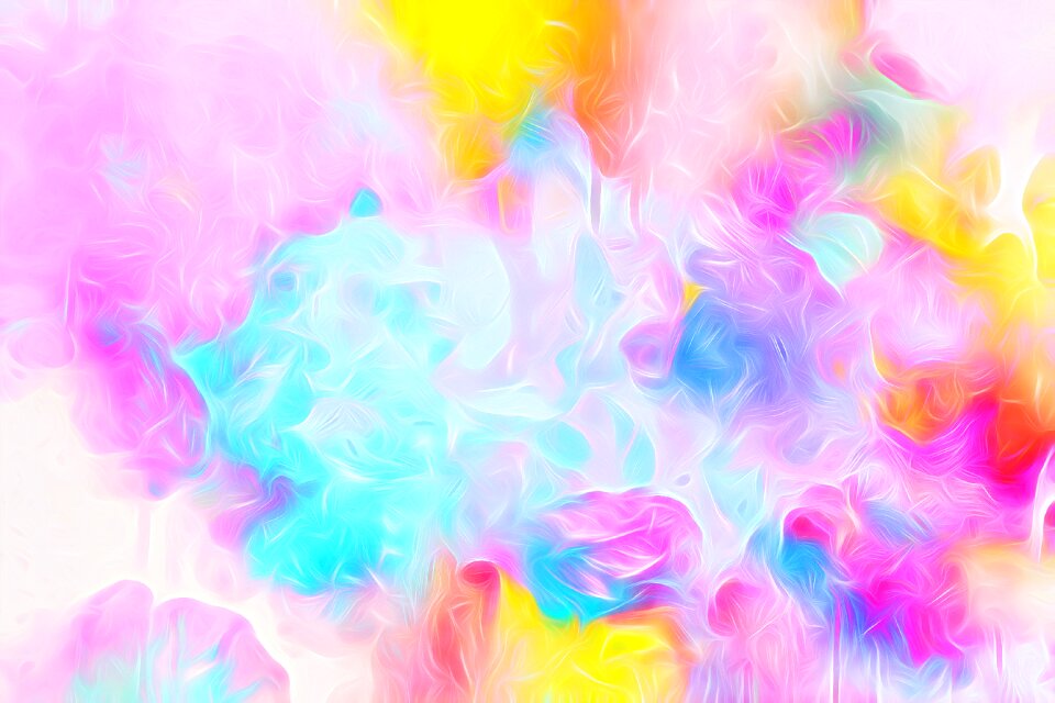 Colorful watercolor vintage
