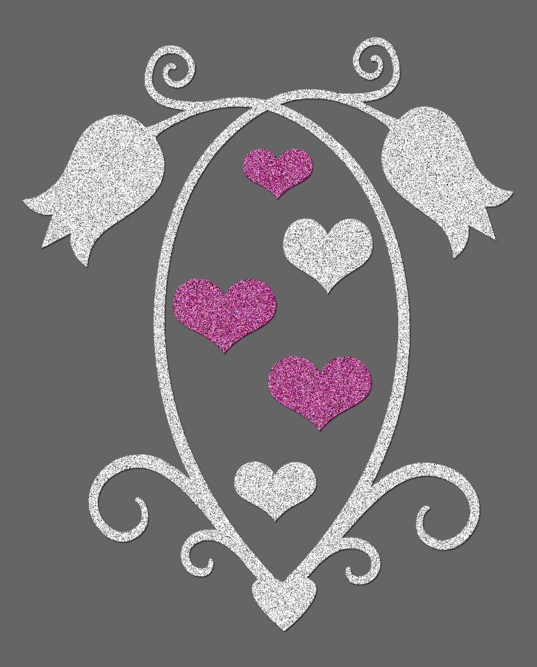 Valentine's day wedding heart
