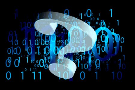 Digitization binary system byte