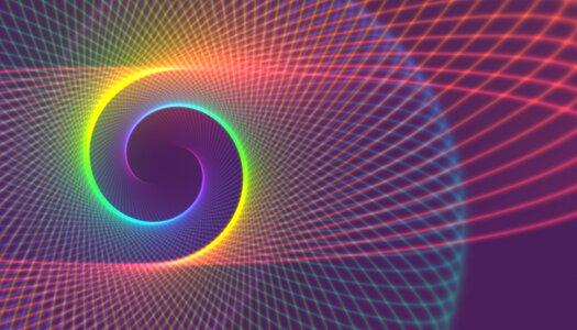 Futuristic wallpaper pattern