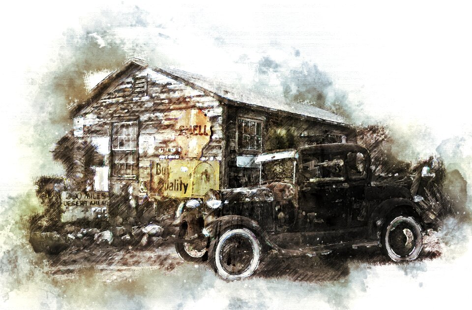 Store shop oldster