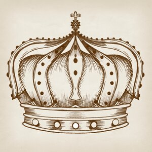 History vintage sketch