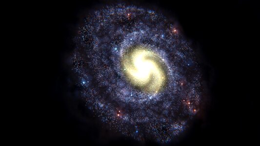 Space universe gravitation