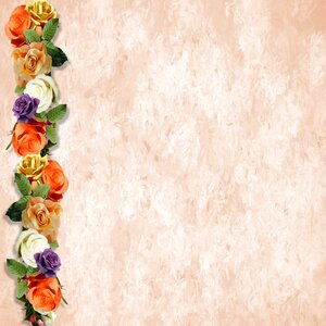 Side textured paper