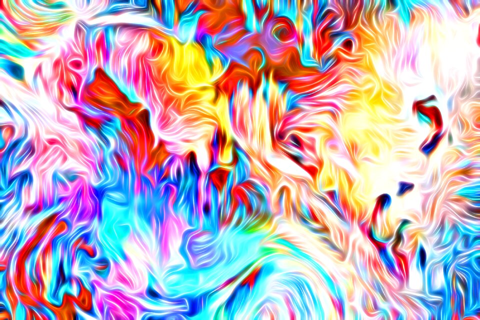 Colorful watercolor vintage